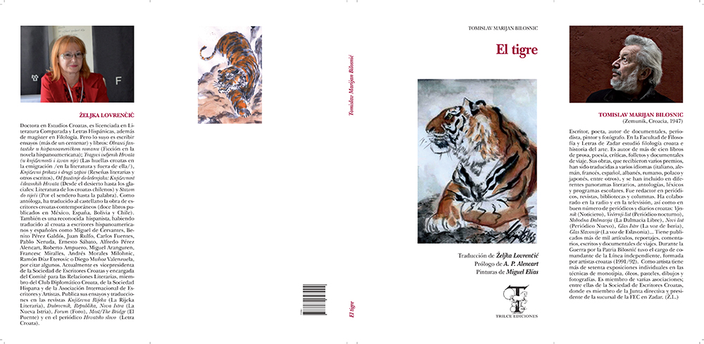 2. Naslovnica Bilosnićeve zbirke El tigre